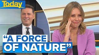 Karl's emotional tribute to Ally on her last day | Today Show Australia