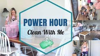 NEW POWER HOUR | SPEED CLEAN WITH ME | CLEANING MOTIVATION | MICHELLE KAHLER