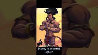 Asht Siddhi of Lord Hanuman | Which are asht siddhis of Lord Hanuman | #shorts #hinduism #hanumanji