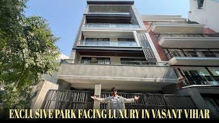 Exclusive Ultra Luxury 4 BHK Top With Terrace | Park Facing | South Delhi