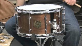 Longo Custom Solid Walnut 7x14 Snare Drum