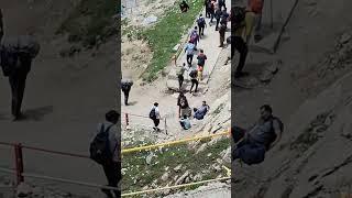 Amarnath Yatra live update 2023 #amarnath #amarnathyatra #jammu #pahalgam #baltal #viral #shorts #om