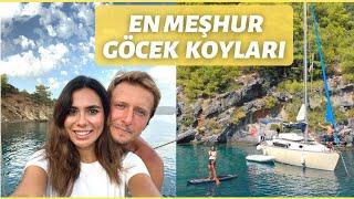 GÖCEK KOYLARI  TEKNE ile Ege'nin En MEŞHUR KOYLARI (Bedri Rahmi, Hamam, Sarsala)