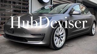 HubDeviser特斯拉Tesla Model3 全車改色包膜