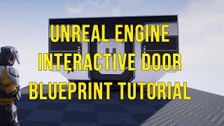 Unreal Engine 4 Door Tutorial, UE4 Door Blueprint System Part 1