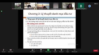 Chương 2. Lý thuyết danh mục đầu tư