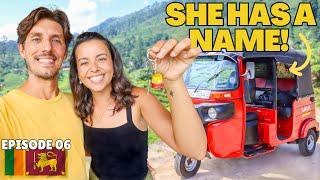 EP 06: GETTING THE HANG OF TUKTUK LIFE!  DRIVING INTO SRI LANKA'S INCREDIBLE HIGHLANDS!!!