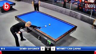 3 Cushion Billiards SEMİH SAYGINER vs CAN ÇAPAK | 당구