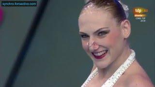 Svetlana Romashina (RUS) Solo Technical Final London European Aquatics Championships 2016