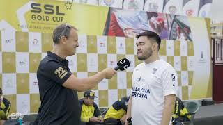 Interview with His Highness Tengku Amir Shah during the SSL Gold Cup