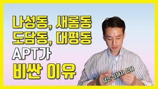 나성동, 새롬동은 왜 비쌀까? BRT가 세종시 아파트 집값에 영향을 끼치는 이유 - 세종시 부동산【9】