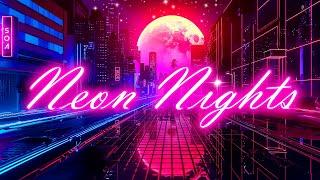 Neon Nights: 80s Nostalgic Synthwave, Retrowave, Chillwave Mix (Relax, Very Chill, Dreamy, 80s Vibe)