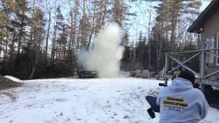 Mini fridge + tannerite