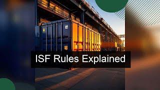 Demystifying ISF Requirements: Does ISF Apply to All Types of Cargo?