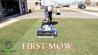 FIRST MOW with the SWARDMAN