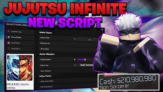 Jujutsu Infinite Script Gui / Hack (INF SKILLS, INSTANT KILL, AUTOFARM, AND MORE) *NO KEY*