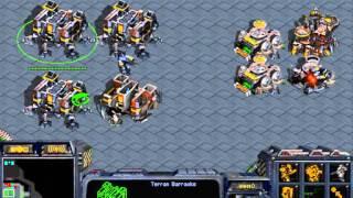 StarCraft: BroodWar - Gameplay - Elitemxsniper, Gabriel410GM y Sebaco2000 vs 3 zergs CPU parte 1