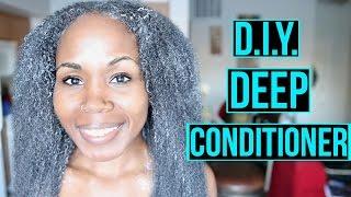 How To | DIY DEEP CONDITIONER for Natural Hair Growth, Length Retention & Moisture