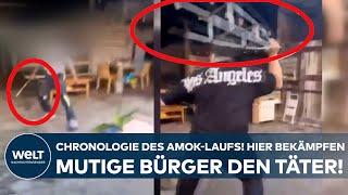 ESSEN: Chronologie des Amoklaufs! Syrer geht mit Machete auf Bürger los - Brandsatz und Amokfahrt