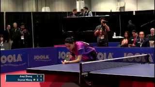 2014 US Nationals Women's Singles Semifinal - Jiaqi Zheng vs. Crystal Wang