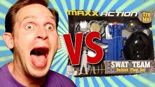 Maxx Action Swat Team Deluxe Play Set Unboxing