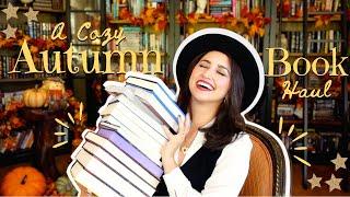 A Cozy Autumn Book Haul with Piping Hot Tea and a sprinkleof Magic...