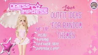 DRESS TO IMPRESS  RANDOM THEME | NO VIP | #dti #roblox #dresstoimpress