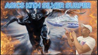 ASICS x Kith x Marvel Silver Surfer On Foot Review #sneakers