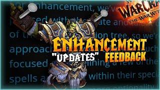 Enhancement Feedback - The Update made us Worse | War Within BETA