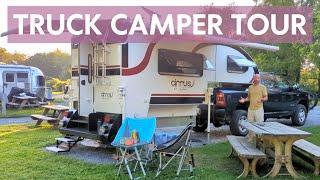 Truck Camper Tour with Seth Michael – NuCamp Cirrus 820