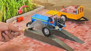 diy tractor mini service station science project || @MiniCreative1 || keepvilla