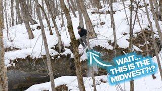 Midwest Backcountry Skiing in the Driftless!