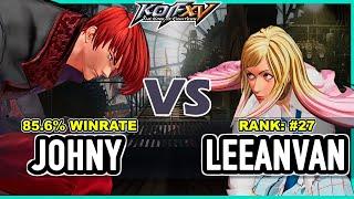 KOF XV  Johny (Kyo/Iori/B.Jenet) vs Leeanvan (Iori/B.Jenet/Whip)  Steam