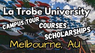 La Trobe University campus tour Melbourne Australia 4K