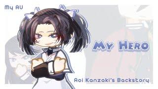 My Hero || Aoi’s Backstory: My AU || DS/KNY || ft. Aoi, Giyuu, Butterfly sisters , Kamaboko squad