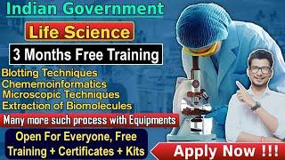 Life science training | Life science lab techniques | lab techniques | life science internship 2022