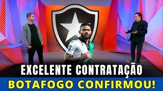 URGENTE! REFORÇO DE PESO A CAMINHO DO FOGÃO! NOTICIAS DO BOTAFOGO HOJE