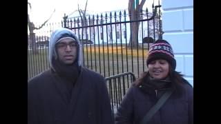 Inauguration Archives 2009: Interviews in front of The White House