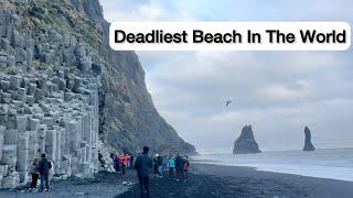 Most dangerous beach in the world | Iceland Travel | Sneaker waves | Reynisfjara Beach | Black sand