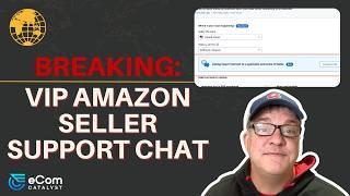 BREAKING:  New VIP Amazon Seller Support Specialist Team for Catalog Listing Issues