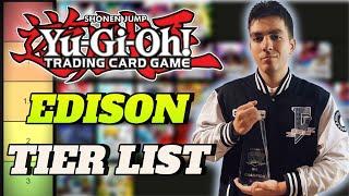 YCS CHAMPION RANKS THE BEST DECKS IN EDISON FORMAT