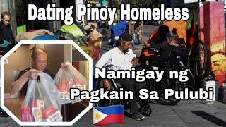 Dating Homeless Pinoy Ito na Sya Ngayon Nabago Ang Buhay At nagbalik Loob Sa Diyos Namigay ng biyaya