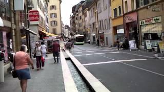 City Centre, Neuchatel, Switzerland