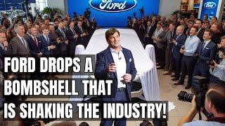 Shocking! Ford Drops a Bombshell: What It Means for the Future of Cars! Electric Cars & The Pivot!