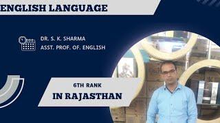 Dr. S. K. Sharma, Asst. Prof. of English. #grammar #1stgradeteacher #reet #vocab #vocabulary