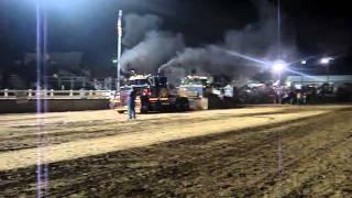 Nate August Pulling his Kenworth at Lawarence County