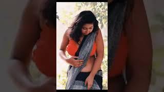 Unique village food | Hot photoshoot | Roohi roy | Saree Beauty | nandini nayek | saree fashion #01