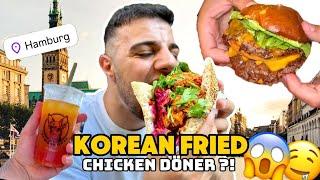 Die besten Foodspots in HAMBURG  Korean Fried Chicken Döner | Burger | Halal | Vlog | Food | [4K]