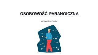 Osobowość paranoiczna