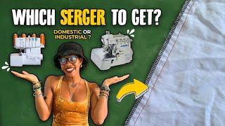 Why You Need A SERGER/OVERLOCK MACHINE (Which Serger To Get & How To Thread It) | @sewquaint